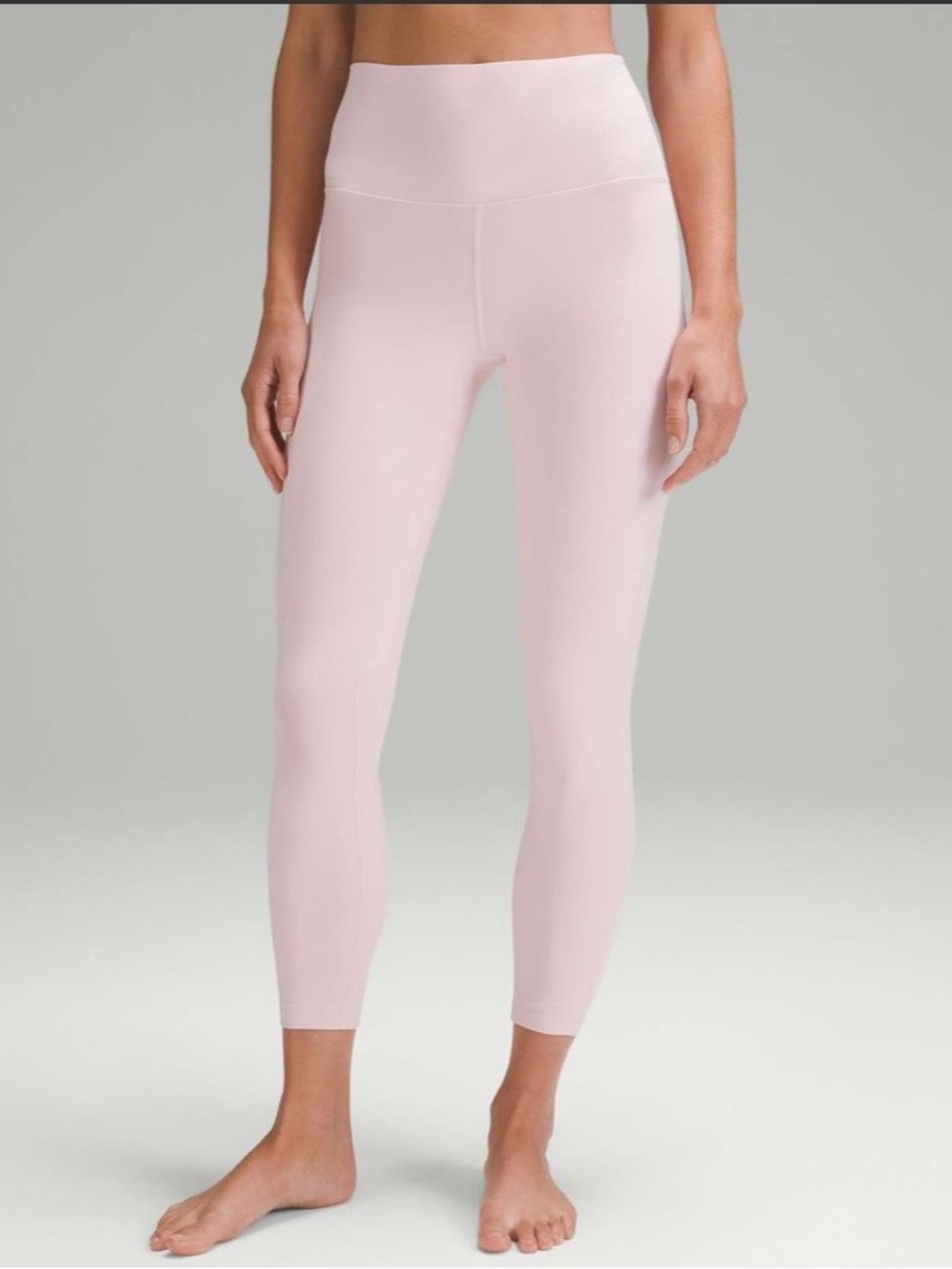 Lululemon Align High Rise Pant 25” in Flush Pink size 4